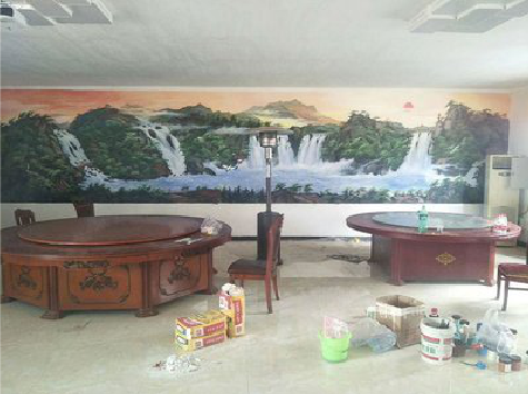  天长墙绘-写实风景