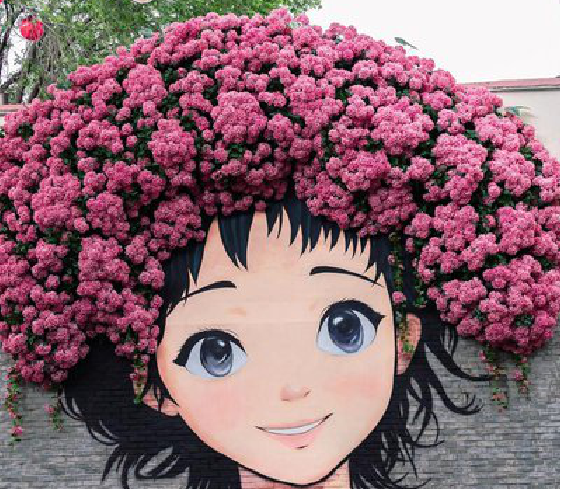  天长墙体彩绘-网红墙打卡