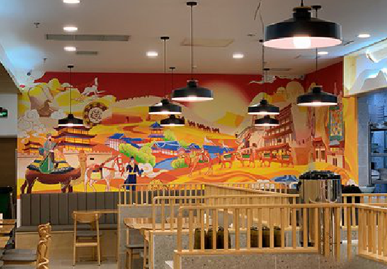  天长商业空间彩绘介绍。