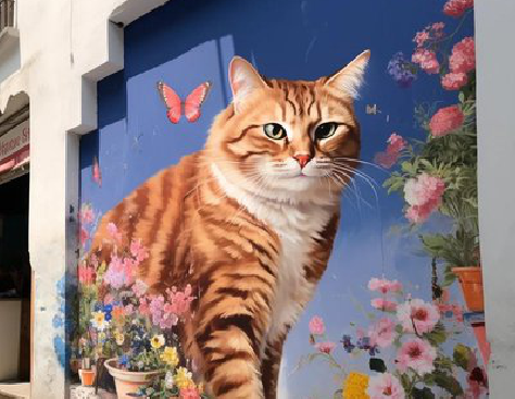  天长自己绘制有个性的手绘墙