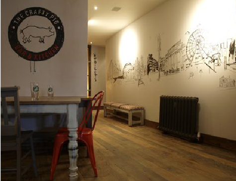  天长教你判断手绘墙质量的好坏。