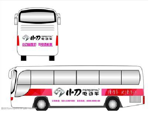  天长公交车身贴如何完美贴合？