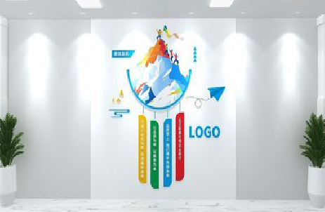  天长公司企业形象墙的工艺材料有哪些？