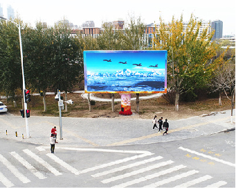  天长户外大屏广告投放要点。