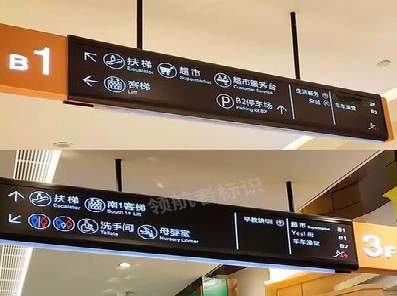  天长如何通过商场标识牌引导客流分布？