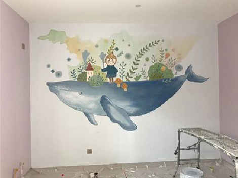  天长手绘墙的特点及优势。