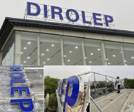  天长楼顶发光字安装的注意事项。